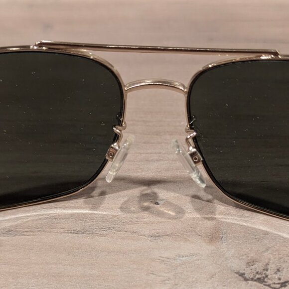 Calvin Klein Unisex Rectangular Sunglasses Tortoise Arms R342S  59-16-120 - Picture 5 of 8